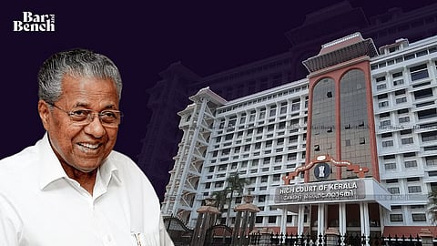 Kerala High Court, Pinarayi Vijayan