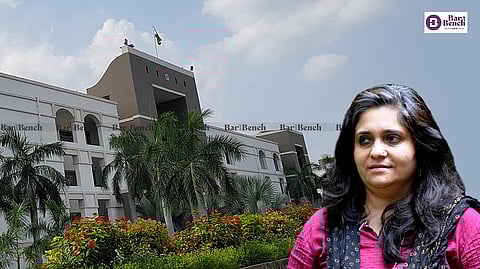 Teesta Setalavad with Gujarat High Court