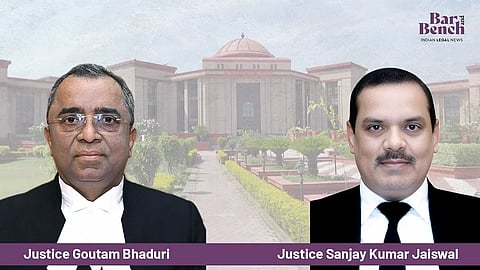 Justice Goutam Bhaduri and Justice Sanjay Kumar Jaiswal