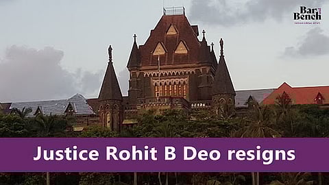 Justice Rohit B Deo resigns