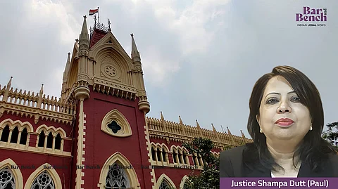 Justice Shampa Dutt (Paul) with Calcutta High Court