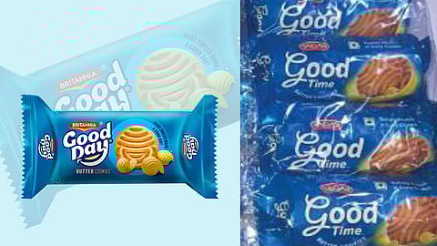 Britannia's Good Day cookies and Good Time cookies