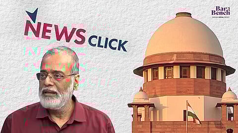 newsclick, Prabir Purkayastha and Supreme Court