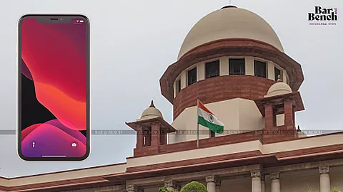 supreme court and mobile phone