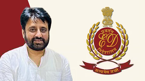 Amanatullah Khan, Enforcement Directorate