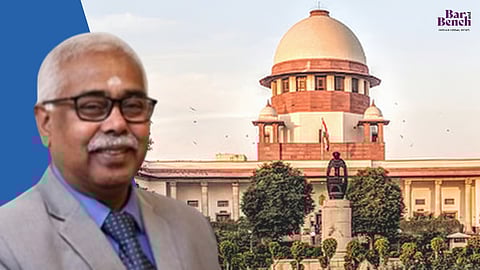 Dr RV Asokan with Supreme Court