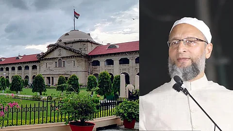 Asaduddin Owaisi with Allahabad High Court
