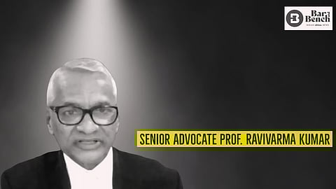 Senior Advocate Prof. Ravivarma Kumar