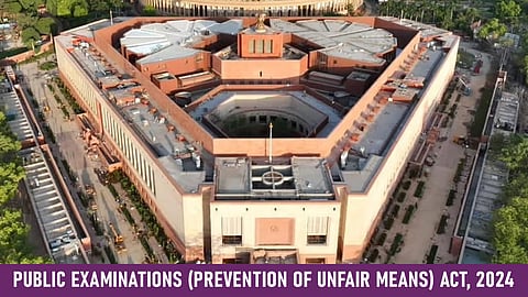 Public Examinations (Prevention of Unfair Means) Act, 2024