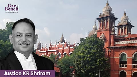 Justice KR Shriram with Madras High Court