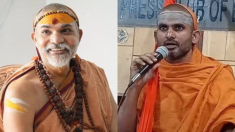 Shankaracharya Avimukteshwaranand and Swami Govindanand Saraswati