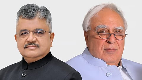 SG Tushar Mehta and Sr Adv Kapil Sibal