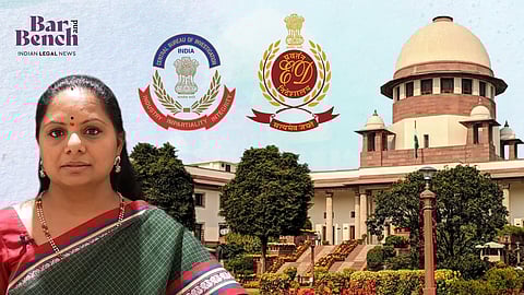 K Kavitha with CBI, ED and Supreme Court