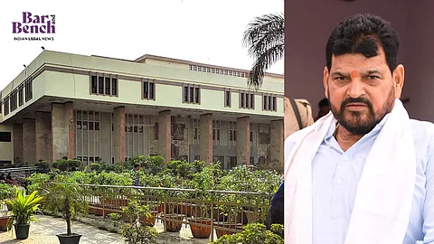 Brij Bhushan Sharan Singh with Delhi HC