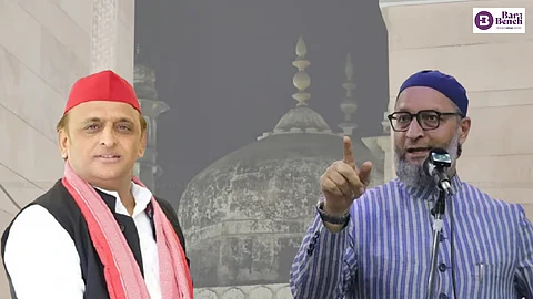 Akhilesh Yadav, Asaduddin Owaisi and Gyanvapi mosque