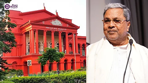 Karnataka High Court, Siddaramaiah
