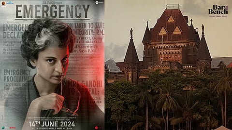 Emergency movie poster and Bombay High Court