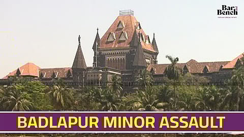 Bombay High Court, Badlapur Minor Assault