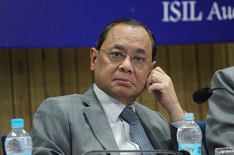 Former Chief Justice of India, Ranjan Gogoi