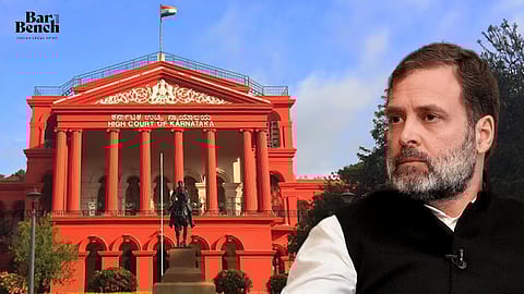 Rahul Gandhi and Karnataka High Court