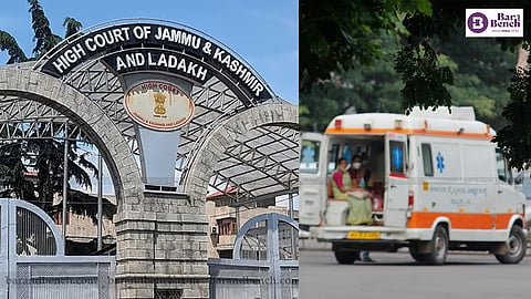 J&K HC Srinagar Wing and Ambulance