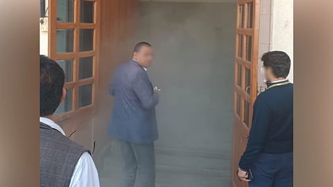 Fire in Supreme Court