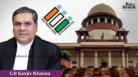 CJI Sanjiv Khanna, Election commission of India