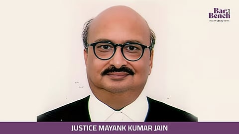 Justice Mayank Kumar Jain