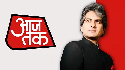 Sudhir Chaudhary, AajTak