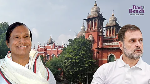 TR Baalu (L), Rahul Gandhi (R), Madras High Court