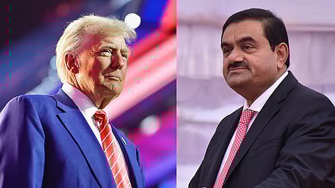 Gautam Adani and Donald Trump