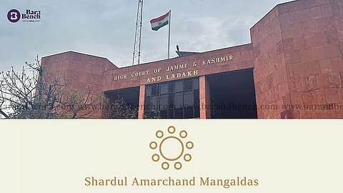 Shardul Amarchand Mangaldas logo with Jammu Bench of High Court