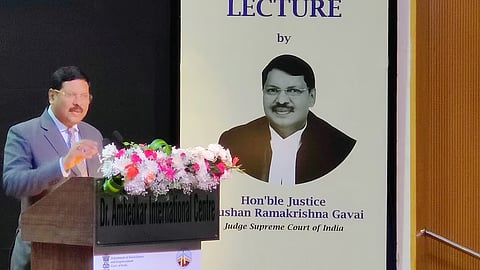 Justice BR Gavai at Dr Ambedkar Memorial Lecture