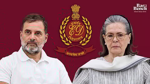 Rahul Gandhi, Sonia Gandhi and ED