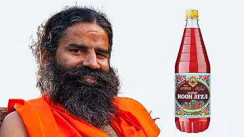 Swami Ramdev and roohafza