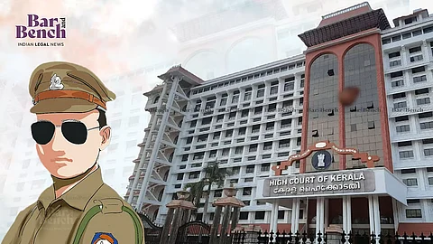 Kerala HC with Police Officer
