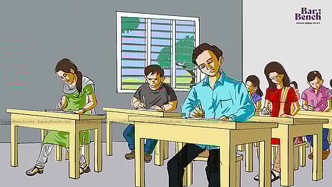 Students exam