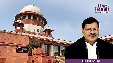 Supreme Court with CJI BR Gavai