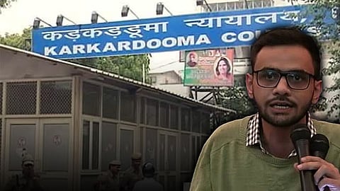 Umar Khalid and Karkardooma Courts