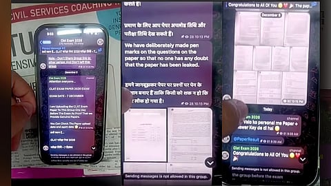 CLAT 2026 paper leak