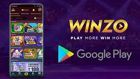 Winzo Games and Google Play Store