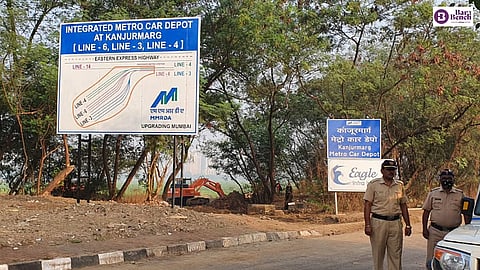 Mumbai Metro Rail Kanjurmarg land