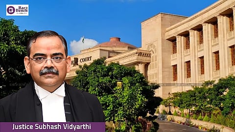 Justice Subhash Vidyarthi with Lucknow Bench of Allahabad HC