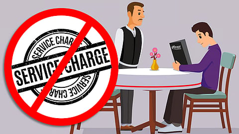 service charge at restaurants