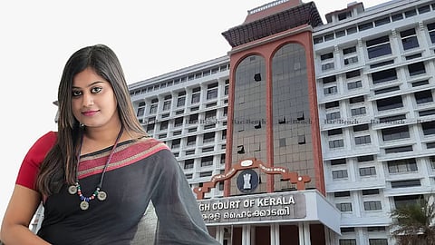 Malayalam actress Ansiba Hassan with Kerala hc