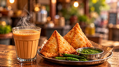 Chai and Samosa