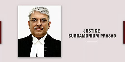 Justice Subramonium Prasad