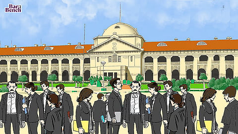 Lawyers with Allahabad High Court