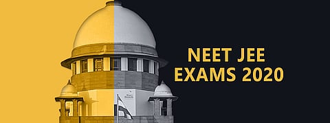 ಎನ್ಇಇಟಿ, ಜೆಇಇ ಪರೀಕ್ಷೆ ಹಾದಿ ಸುಗಮ: ವಿದ್ಯಾರ್ಥಿಗಳ ಭವಿಷ್ಯವನ್ನು ಅತಂತ್ರತೆಯಲ್ಲಿ ಇರಿಸಲಾಗದು ಎಂದ ಸುಪ್ರೀಂ ಕೋರ್ಟ್