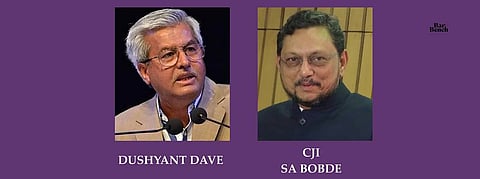 Dushyant Dave and CJI SA bobde